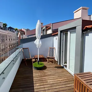 Unique By Myplaceforyou, In The Center Of With Views Over The And The Tagus River Lisboa